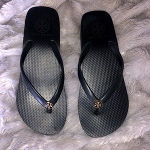 Tory Burch Wedge Flip Flops